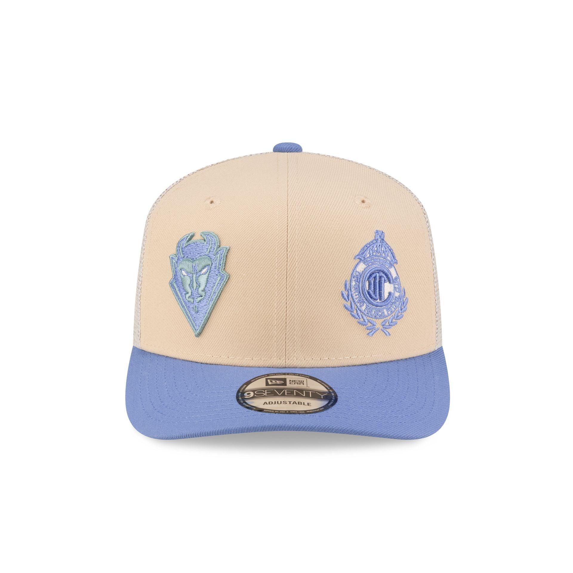 Deportivo Toluca FC Dual Logo 9SEVENTY Trucker Hat Male Product Image