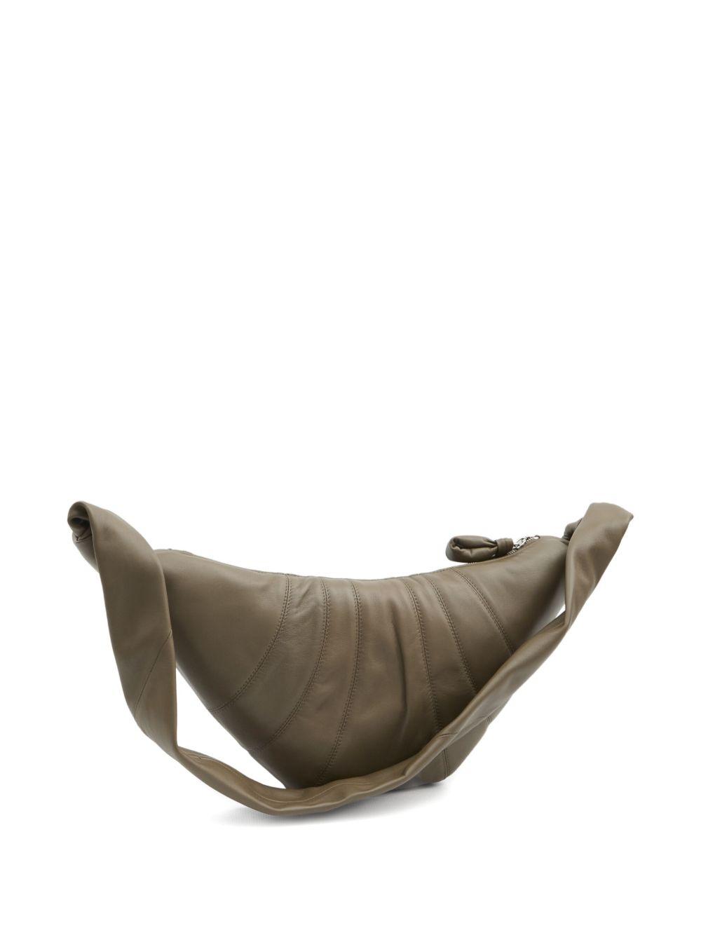 medium Croissant lamb-skin shoulder bag Product Image