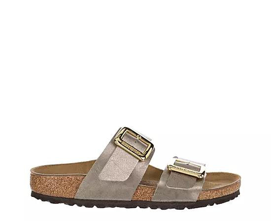 Birkenstock Womens Sydney Luxe Buckle Footbed Sandal Product Image