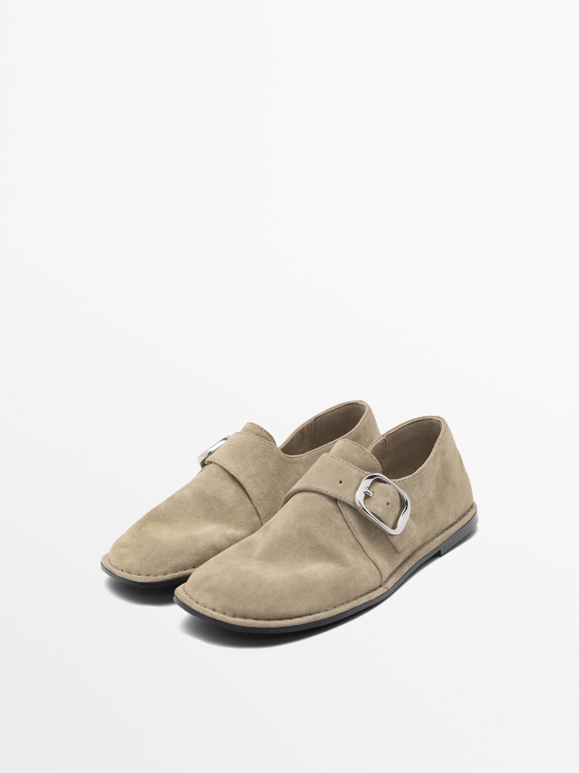 Soft loafers with buckle Product Image