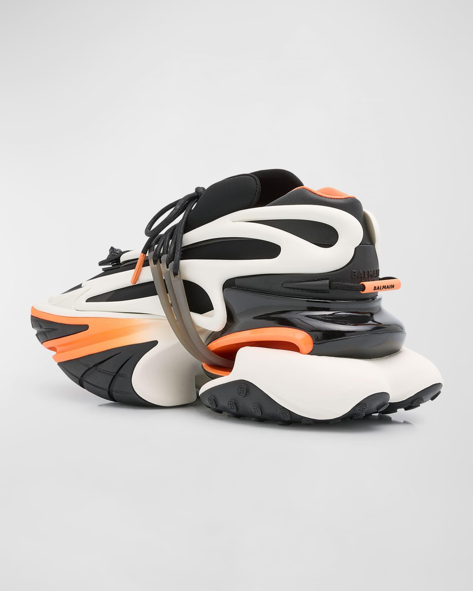 Men's Unicorn Neoprene and Leather Low-Top Sneakers Product Image