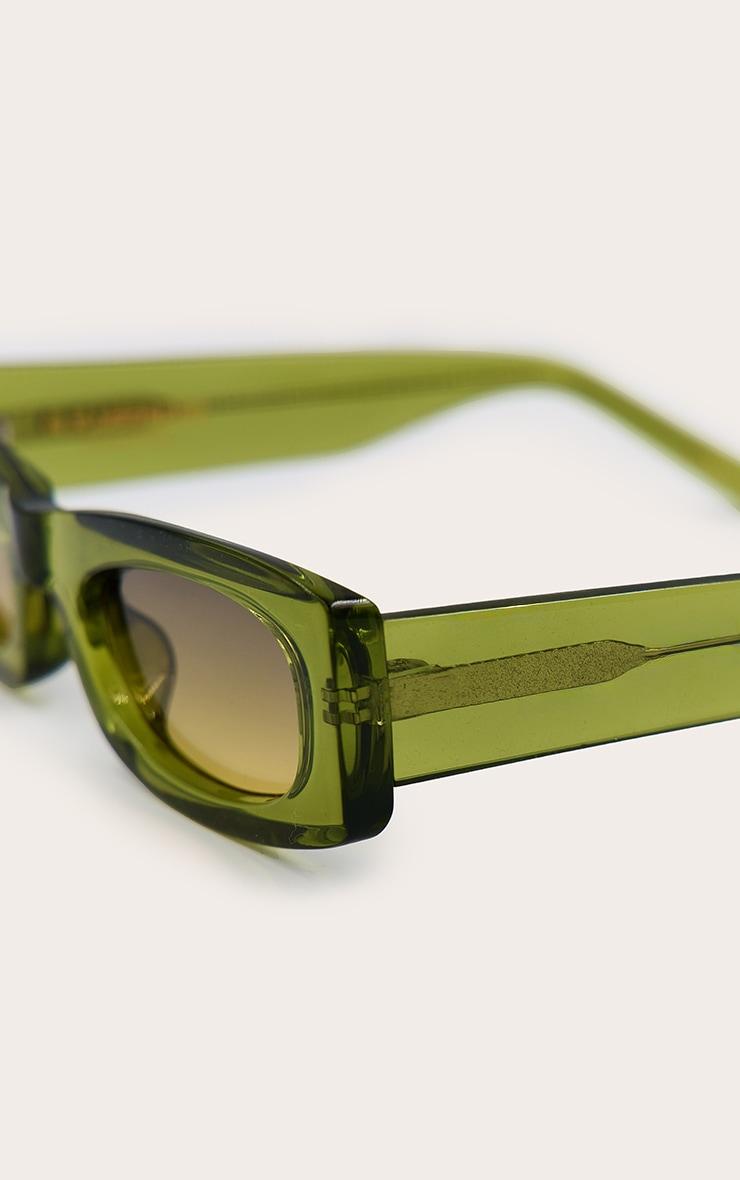 A.KJÆRBEDE Frida Sunglasses - Light Olive Product Image