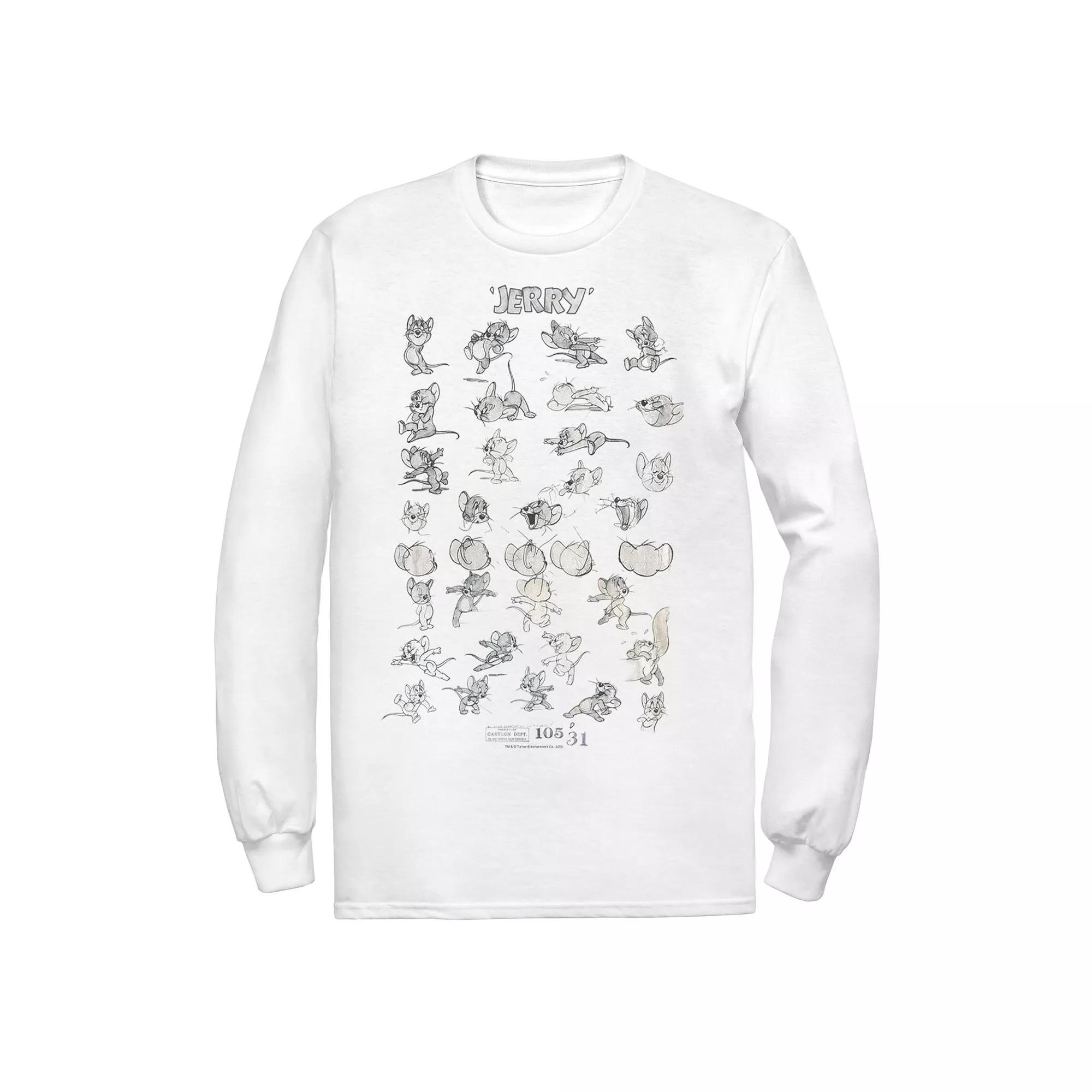 Mens Tom And Jerry Character Art Tee, Men's,  Product Image