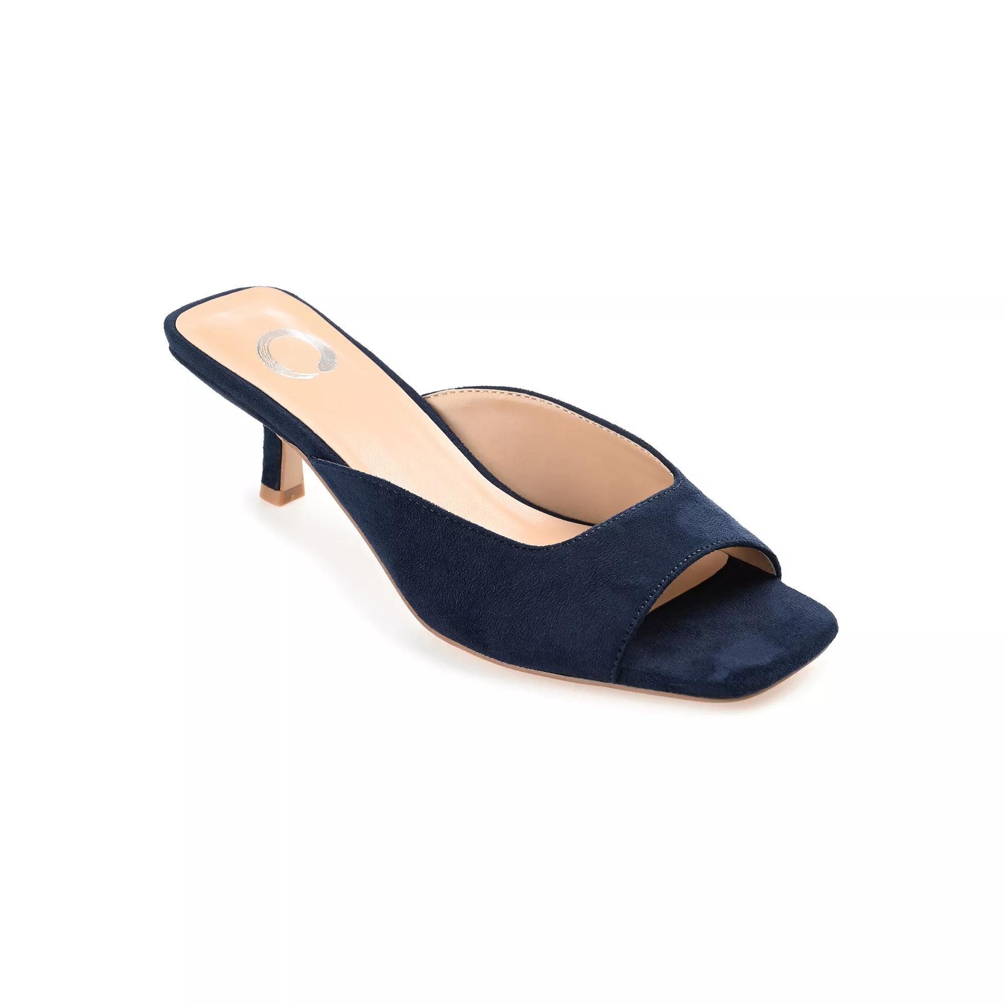 Journee Larna Women's Kitten Sandals,  Product Image