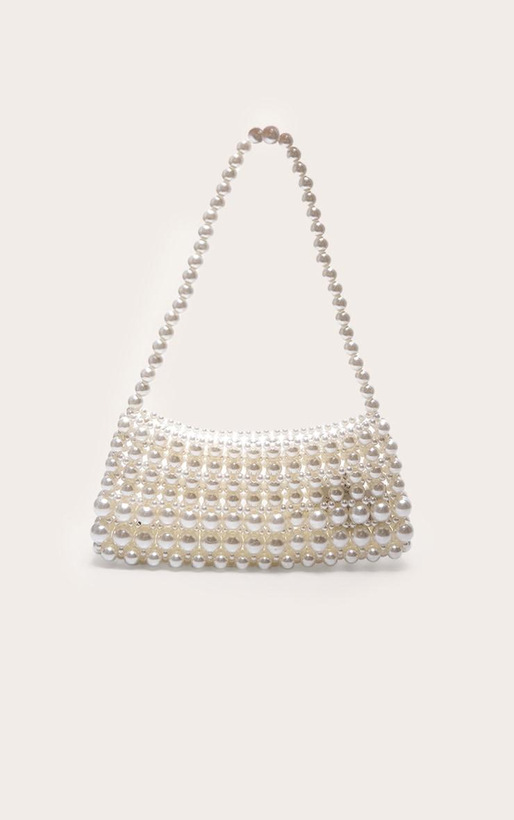 White Pearl Shoulder Bag Product Image