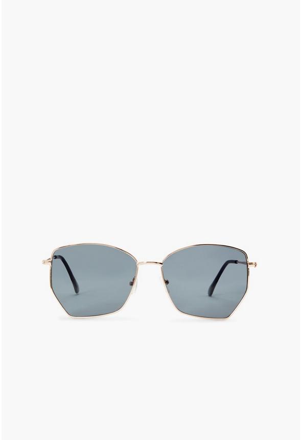 JustFab Margaux Platform Loafer Pump Womens Black/ White Size 8.5 Product Image