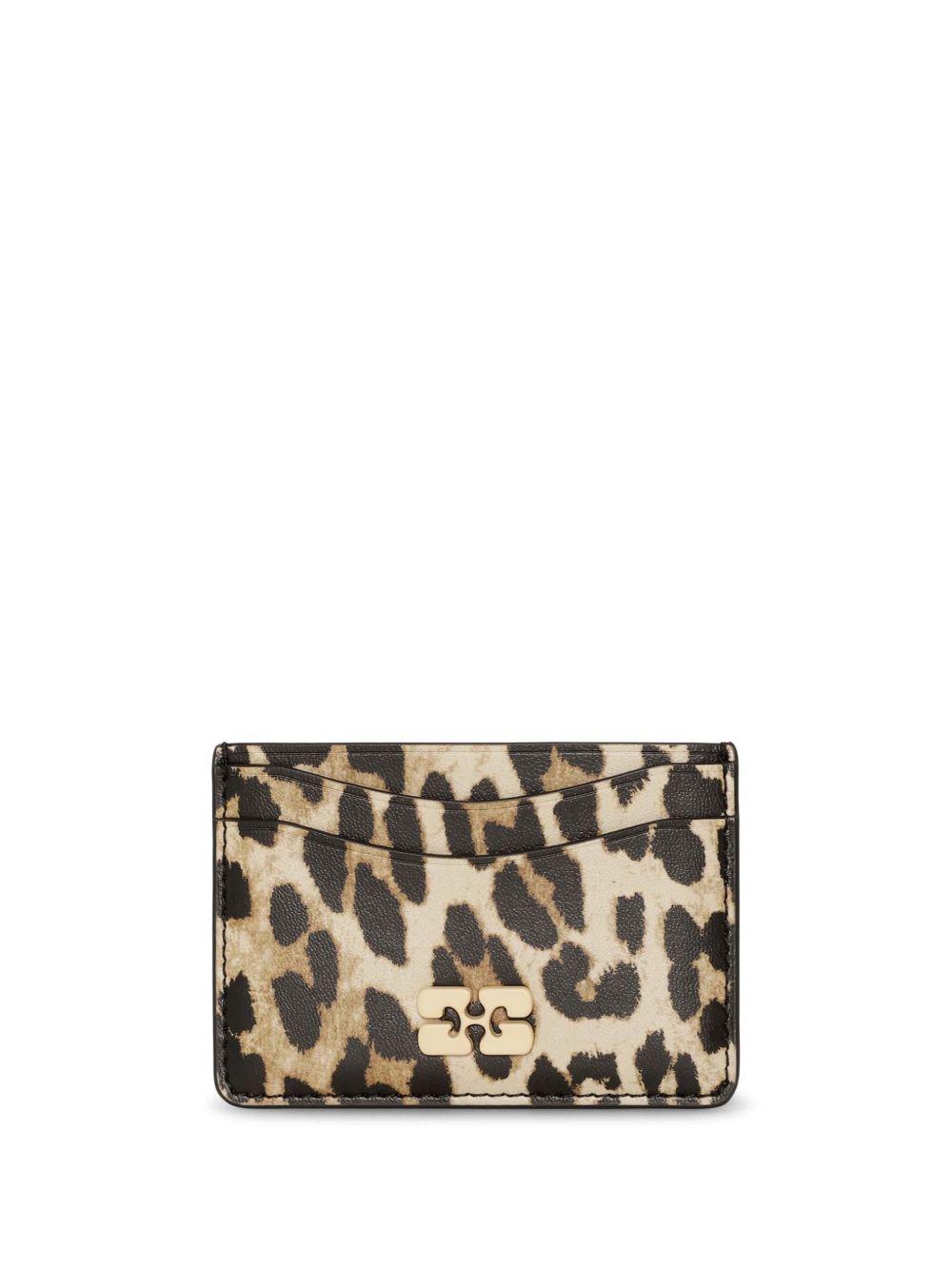 leopard-print cardholder Product Image