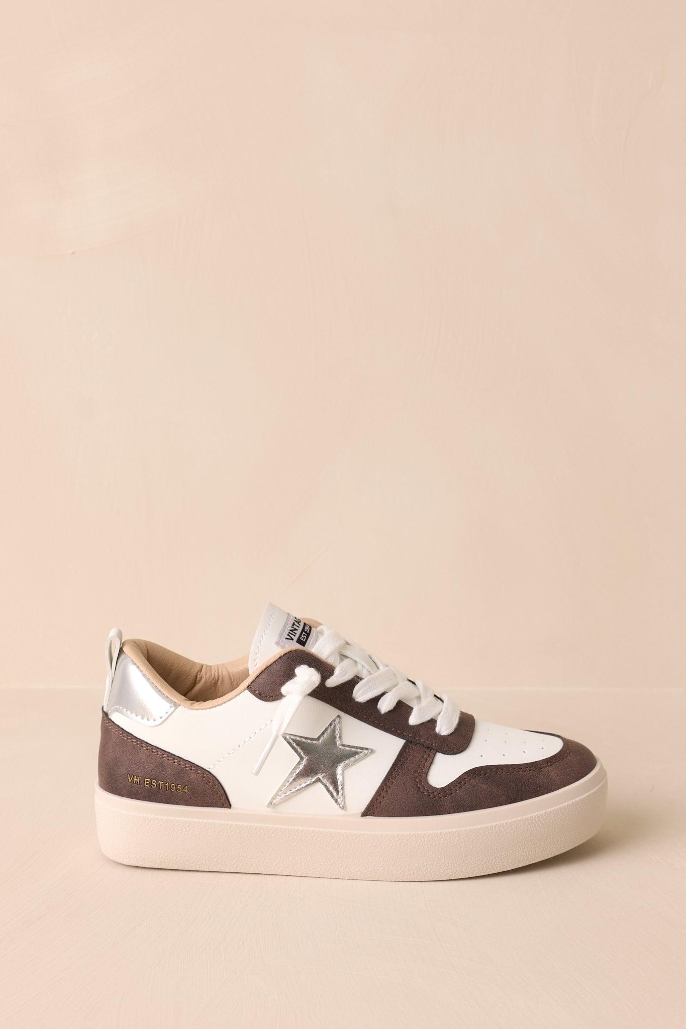 Vintage Havana Aura Brown Sneakers Product Image