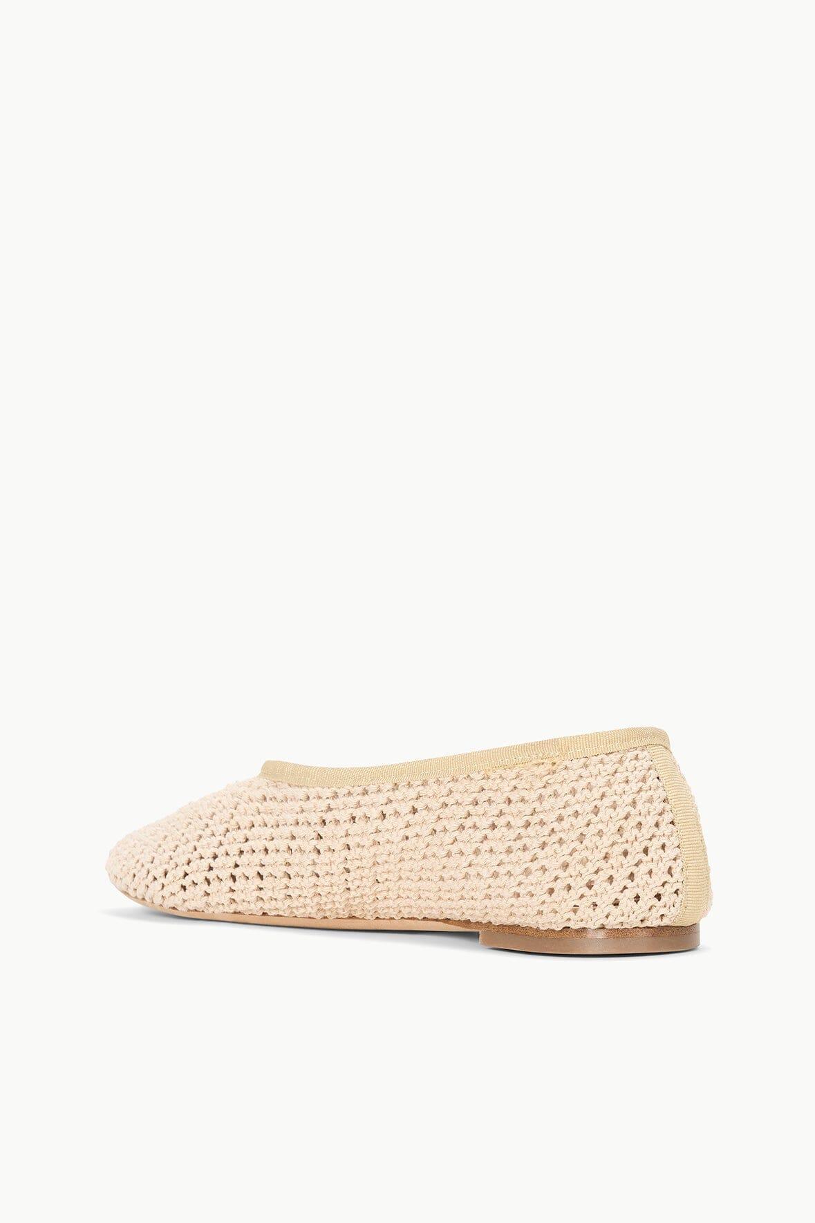 ALBA BALLET FLAT | CREAM CROCHET Product Image