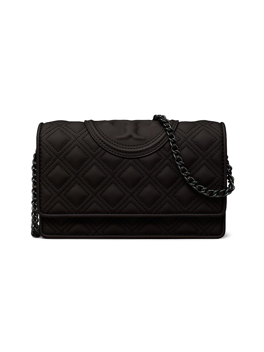 Womens Fleming Leather Clutch Product Image