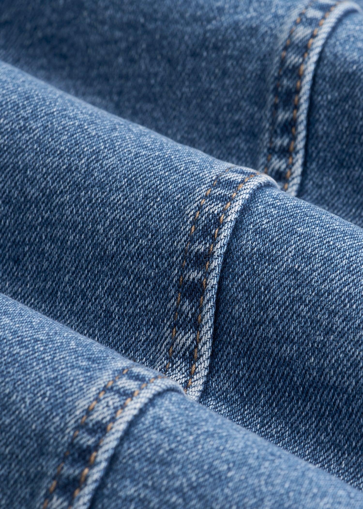 Denim Maxi Skirt for Tall Women in Colorado Blue Female Product Image