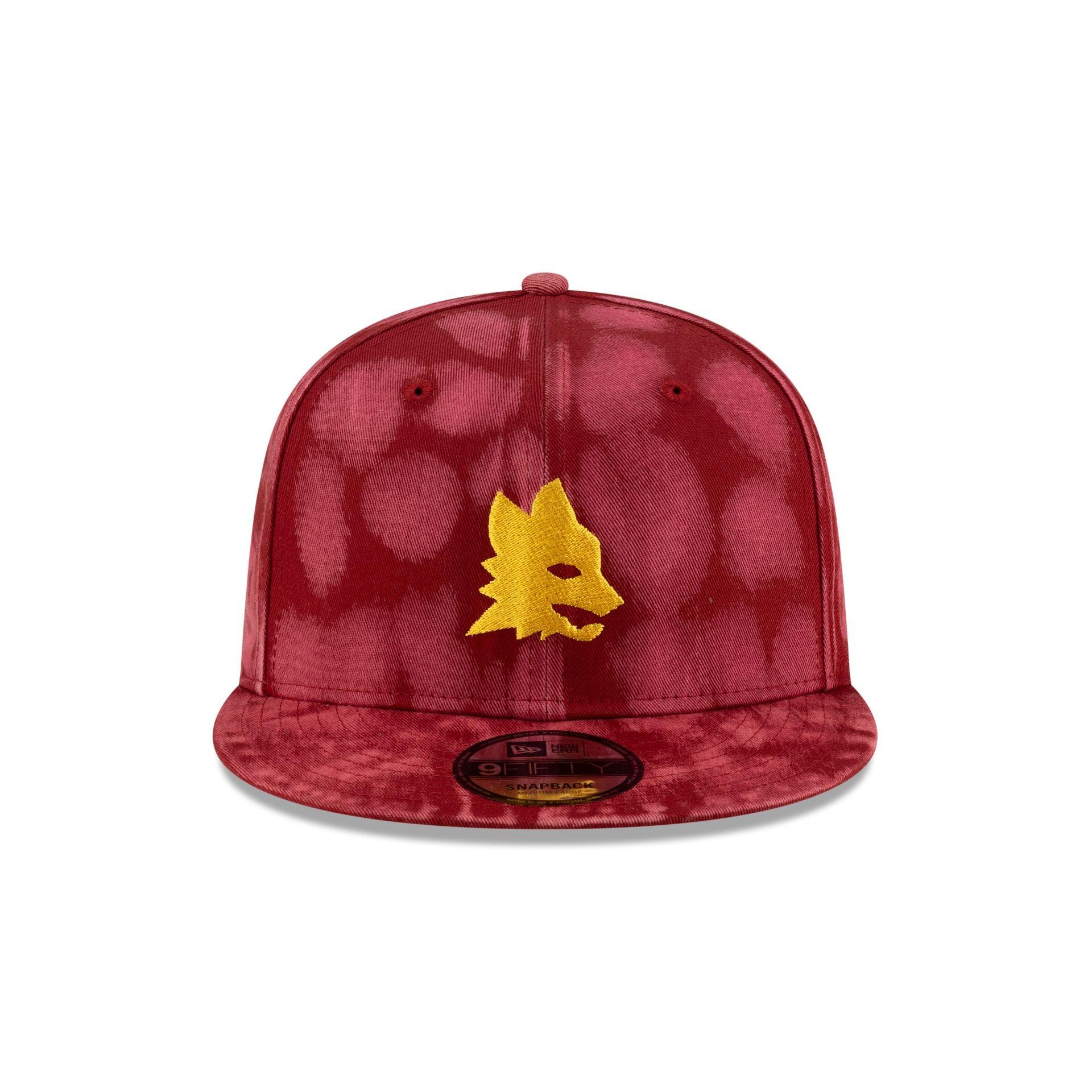 AS Roma Tie Dye 9FIFTY Snapback Hat Male Product Image