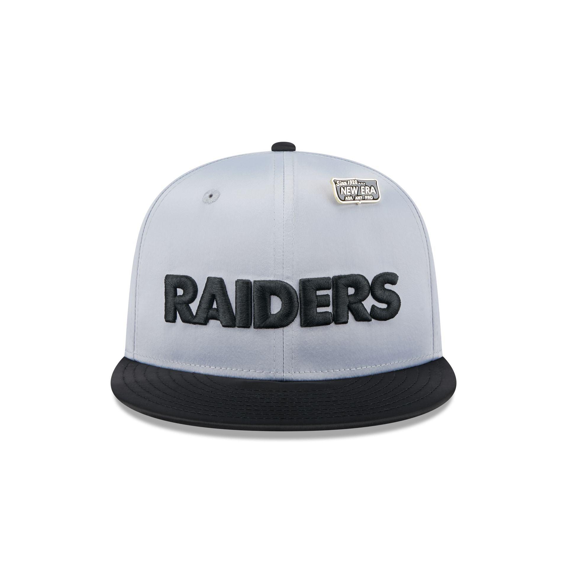 Las Vegas Raiders Spring Satin 59FIFTY Fitted Hat Male Product Image