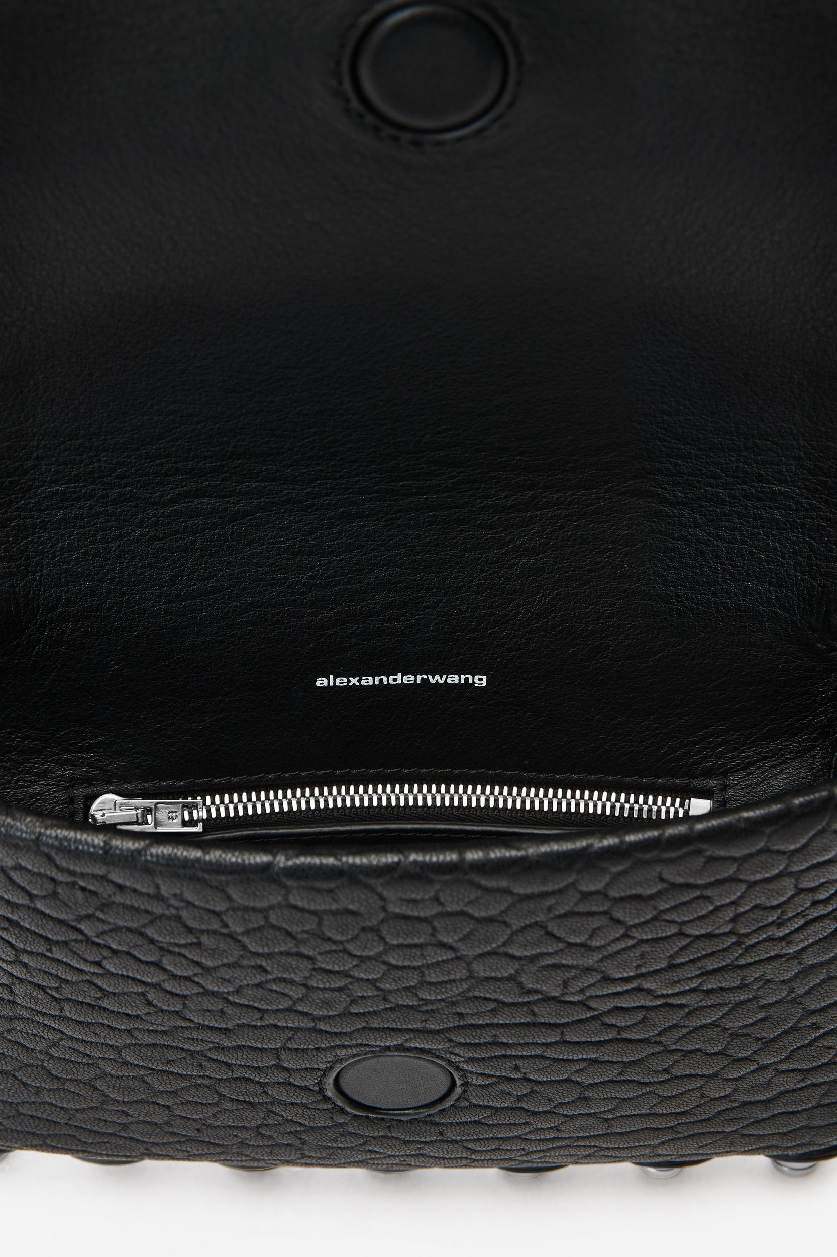 Roz Wallet With Crossbody Strap In Leather Product Image