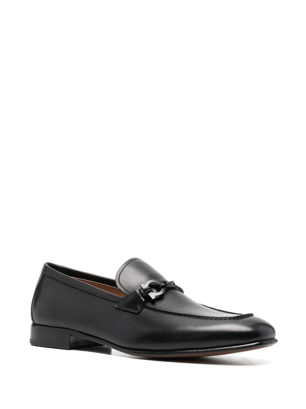 buckle-detail leather loafers Product Image