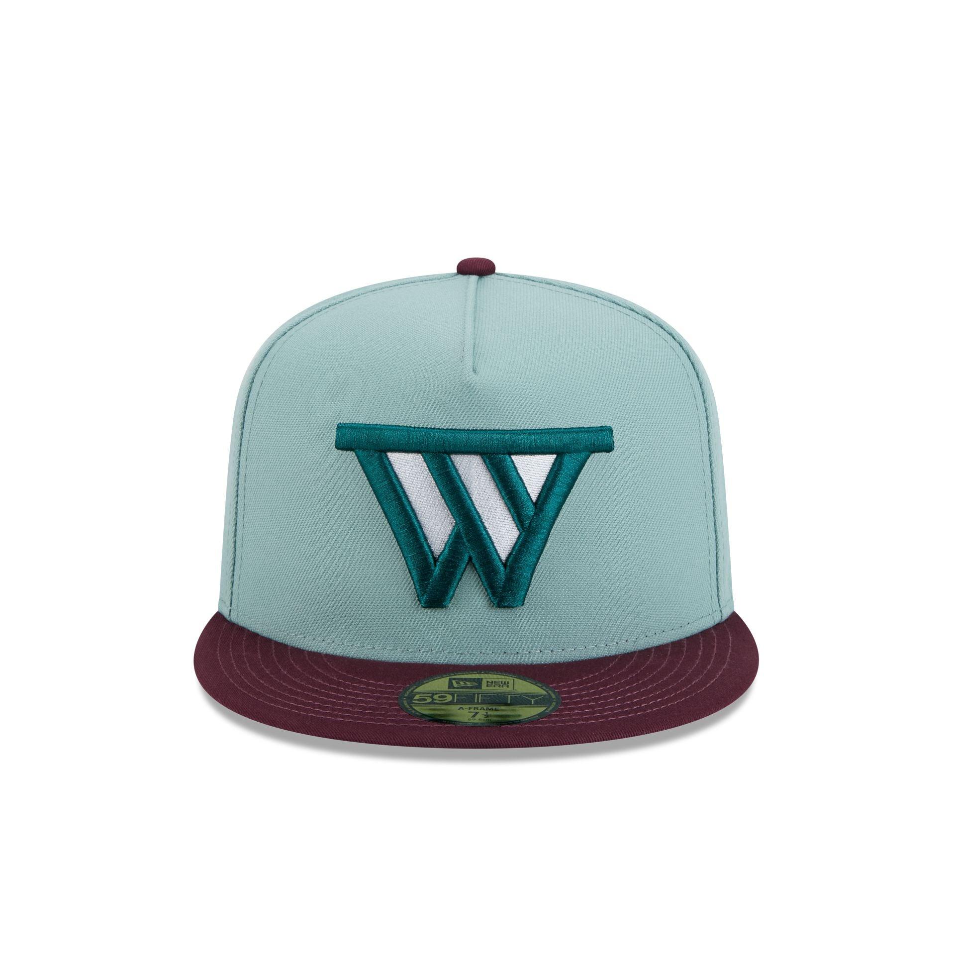 Golden State Warriors Beach Kiss Blue 59FIFTY A-Frame Fitted Hat Male Product Image