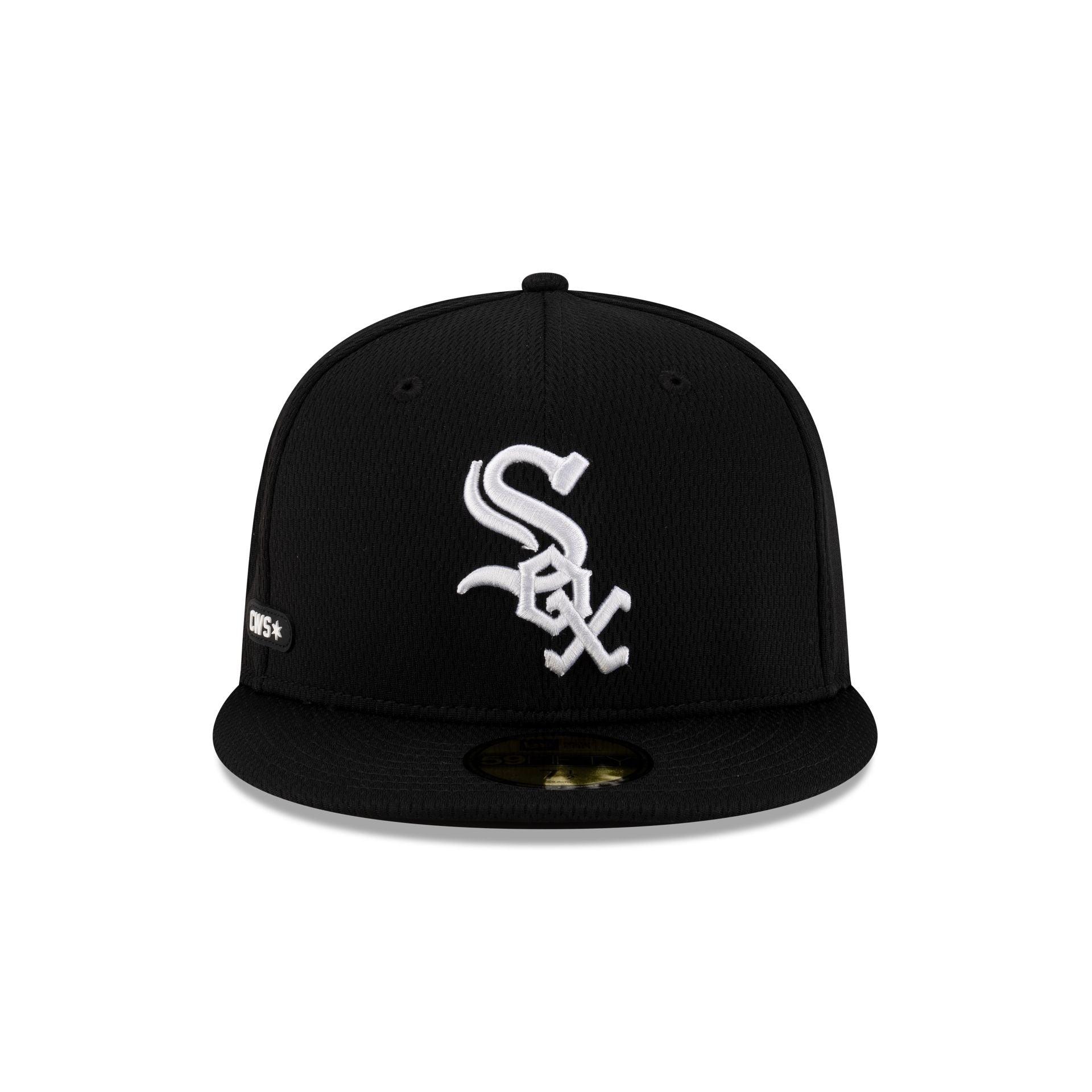 Chicago White Sox 2025 Clubhouse Black 59FIFTY Fitted Hat Male Product Image