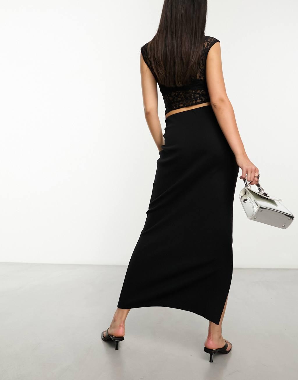Noisy May bodycon maxi skirt Product Image