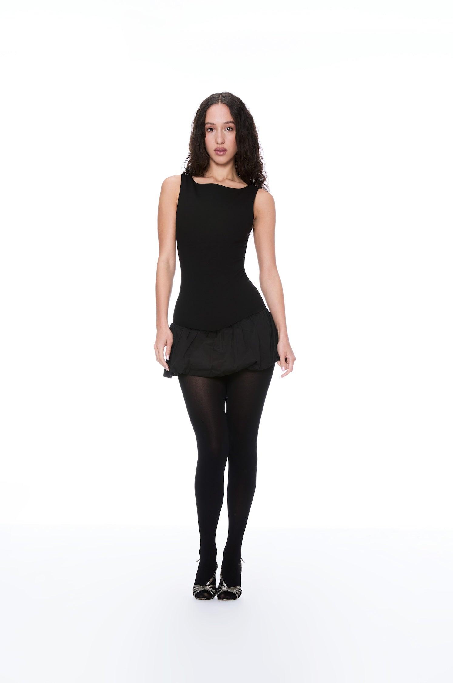 PAMELA DRESS - BLACK Product Image