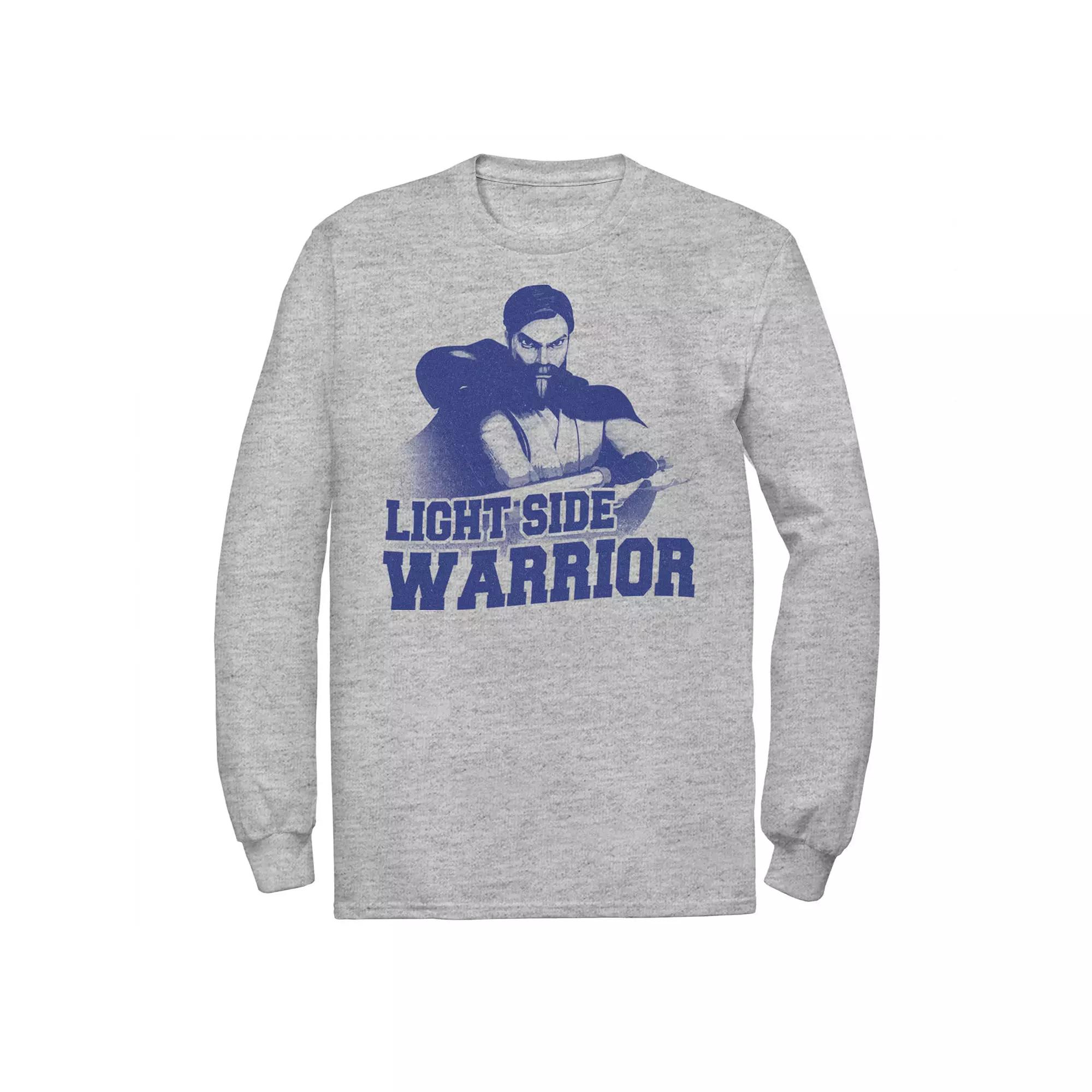 Men's Star Wars: Clone Wars Obi-Wan Kenobi Light Side Warrior Tee,  Product Image