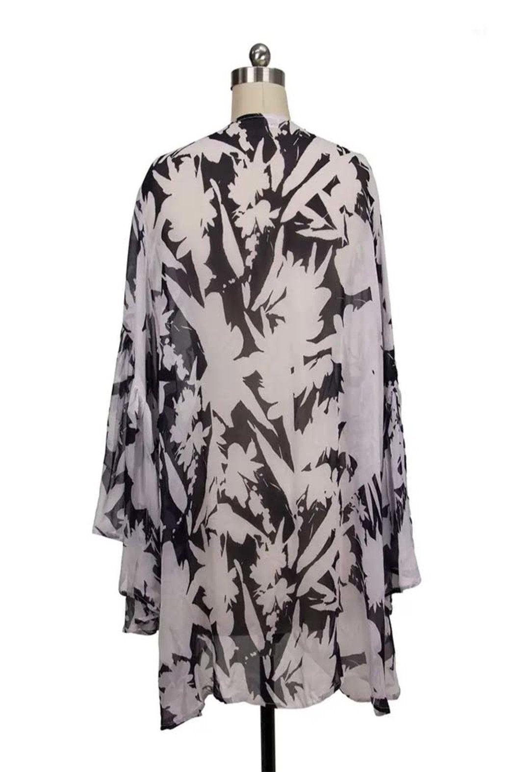 Floral Cocoon Kimono Product Image