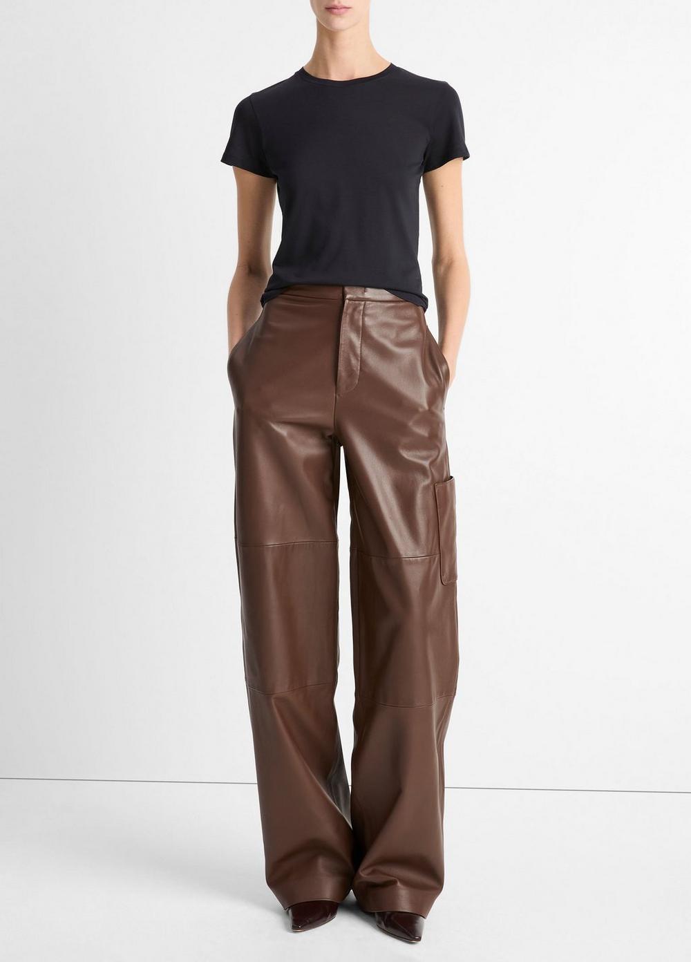 Essential Pima Cotton Crew Neck T-Shirt Product Image