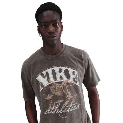 Nike Mens Nike M90 BB OC 3 T-Shirt - Mens Orange/Cave Stone Product Image