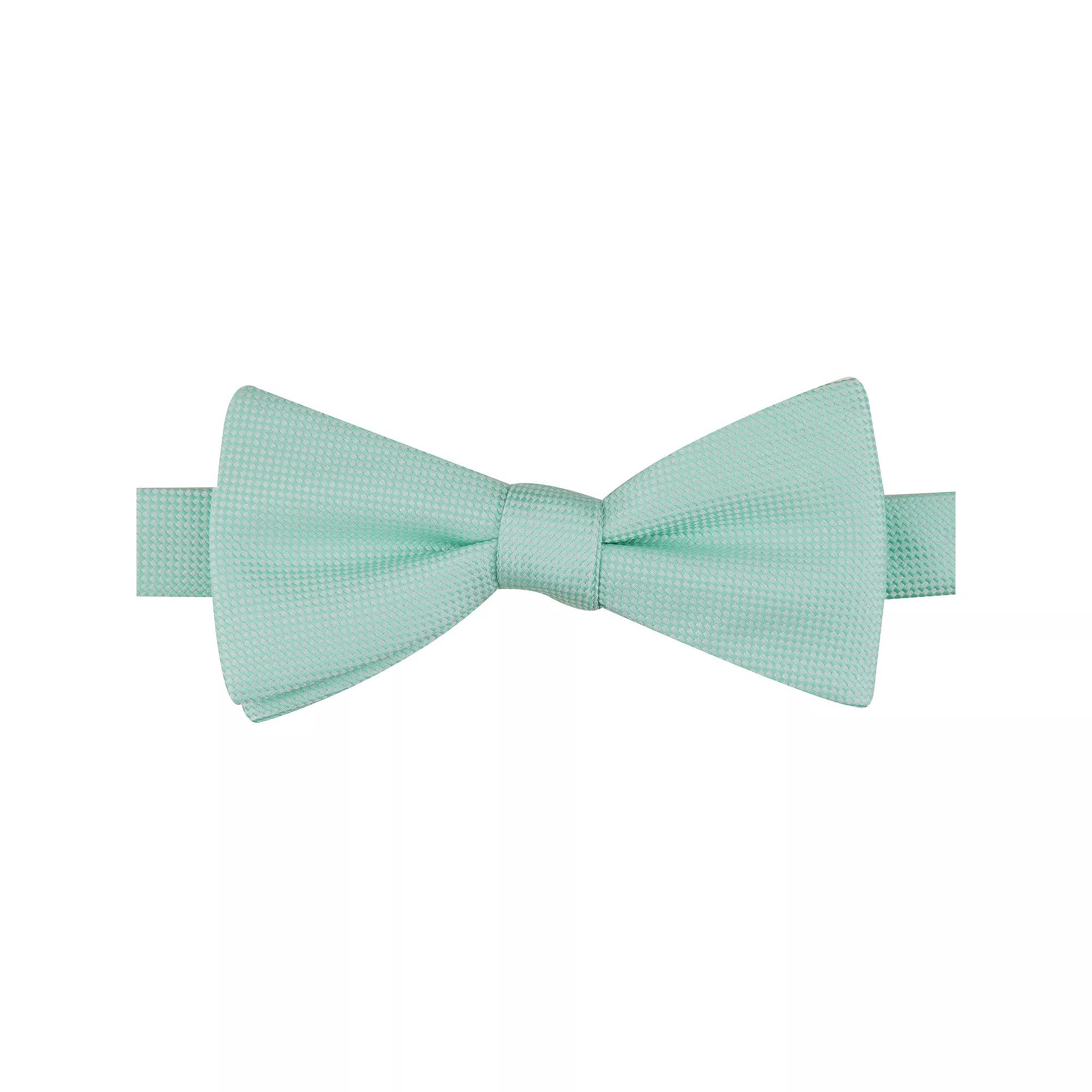 Men's Bespoke Pre-Tied Bow Tie, Hunter Oxford Product Image