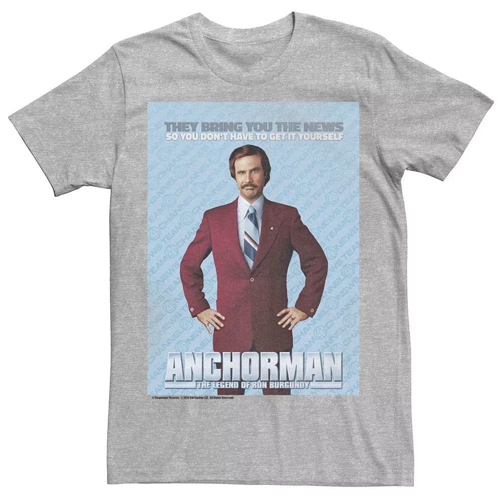 Men's Anchormen Ron Logo Poster Tee,  Product Image