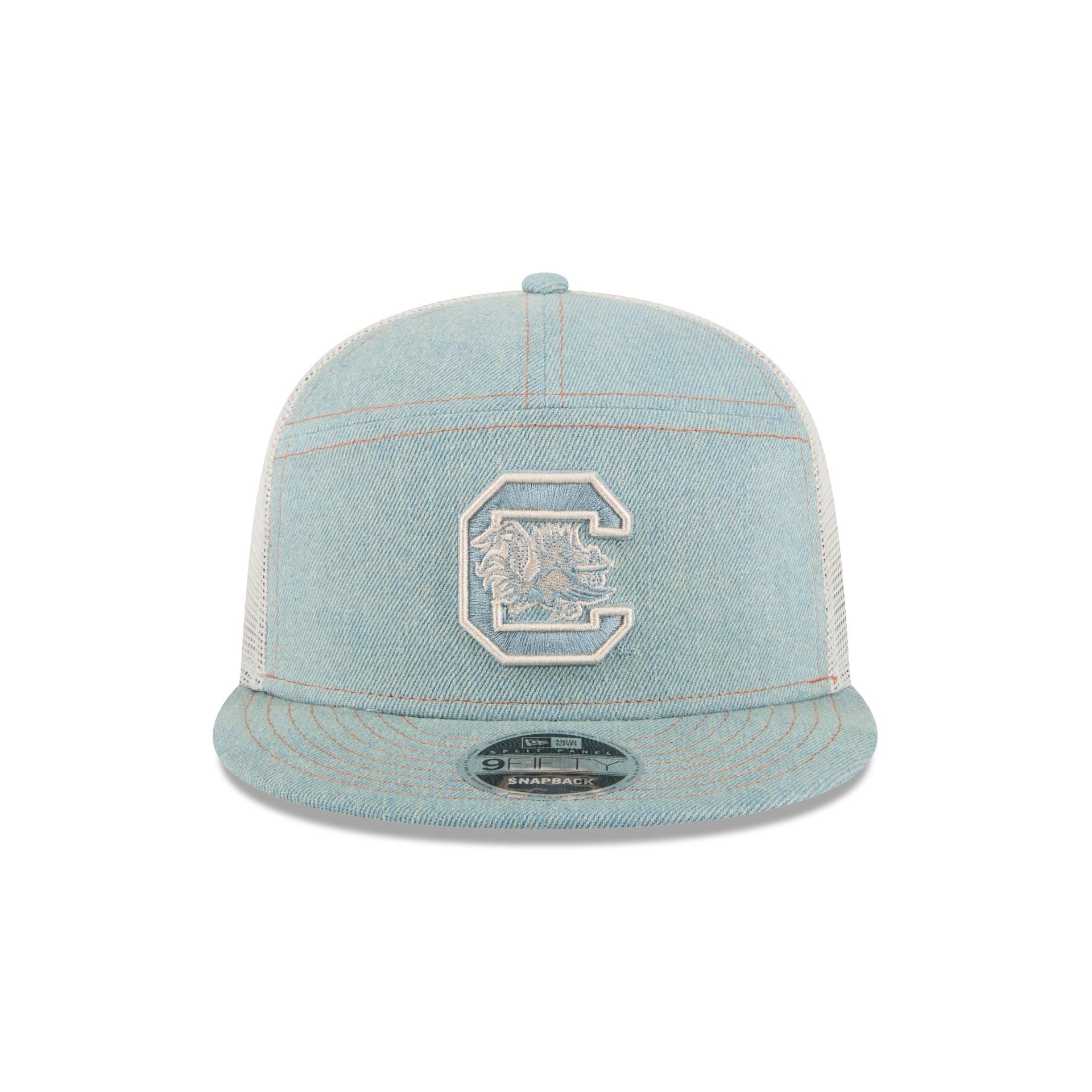 Tennessee Volunteers Denim Split Panel 9FIFTY Trucker Hat Male Product Image