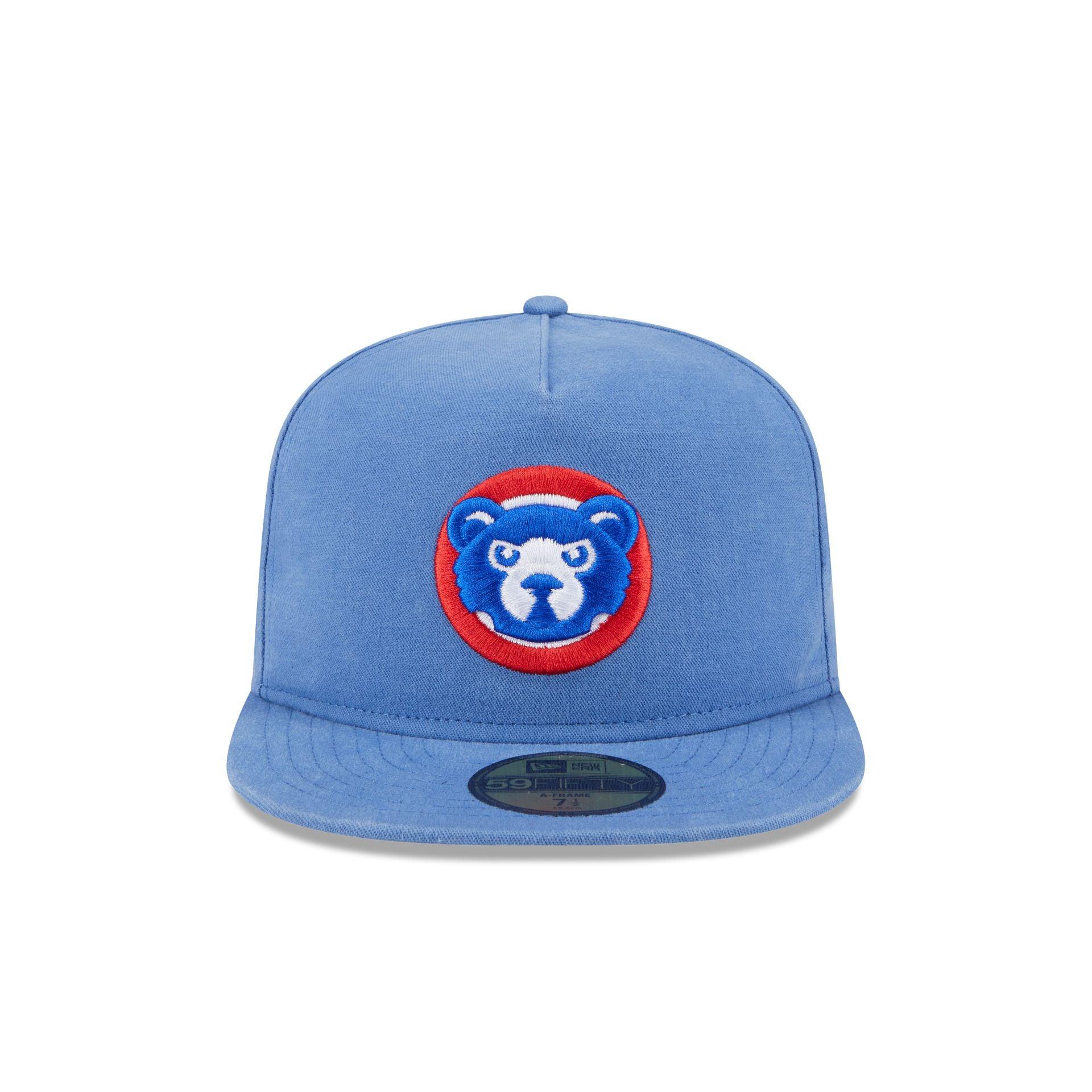 Chicago Cubs Championship Side Flag 59FIFTY A-Frame Fitted Hat Male Product Image