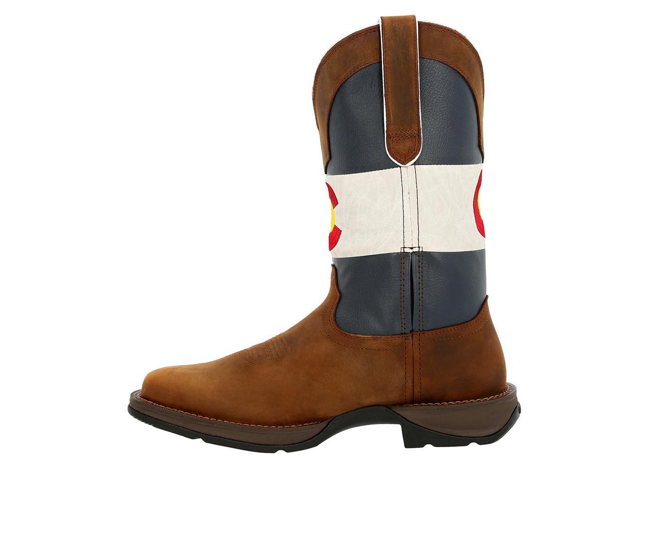 Men's Durango Rebel Colorado Flag Western Boot Product Image