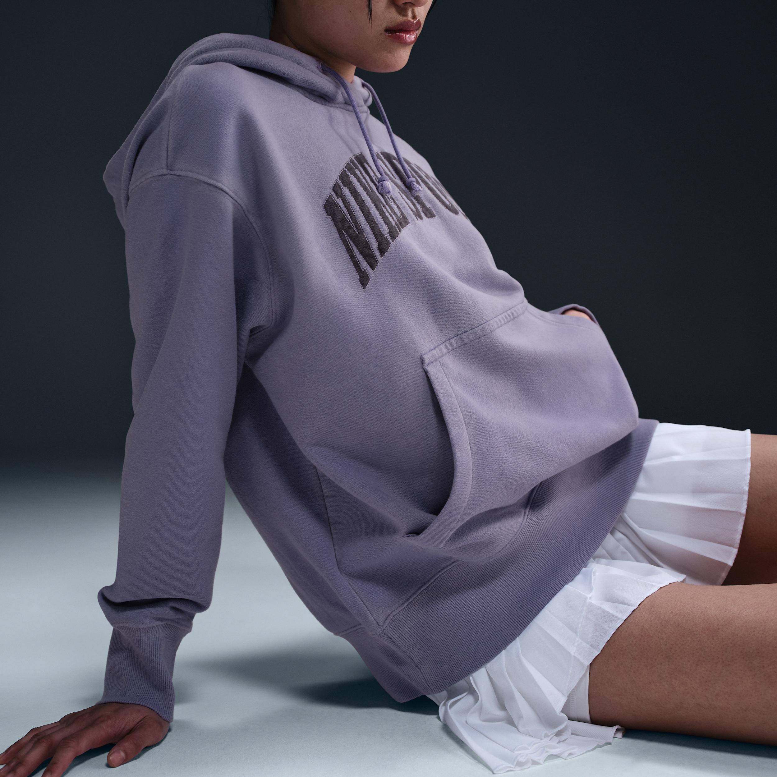 Womens Nike Sportswear Phoenix Fleece Oversized French Terry Hoodie | HJ1235-527 Product Image