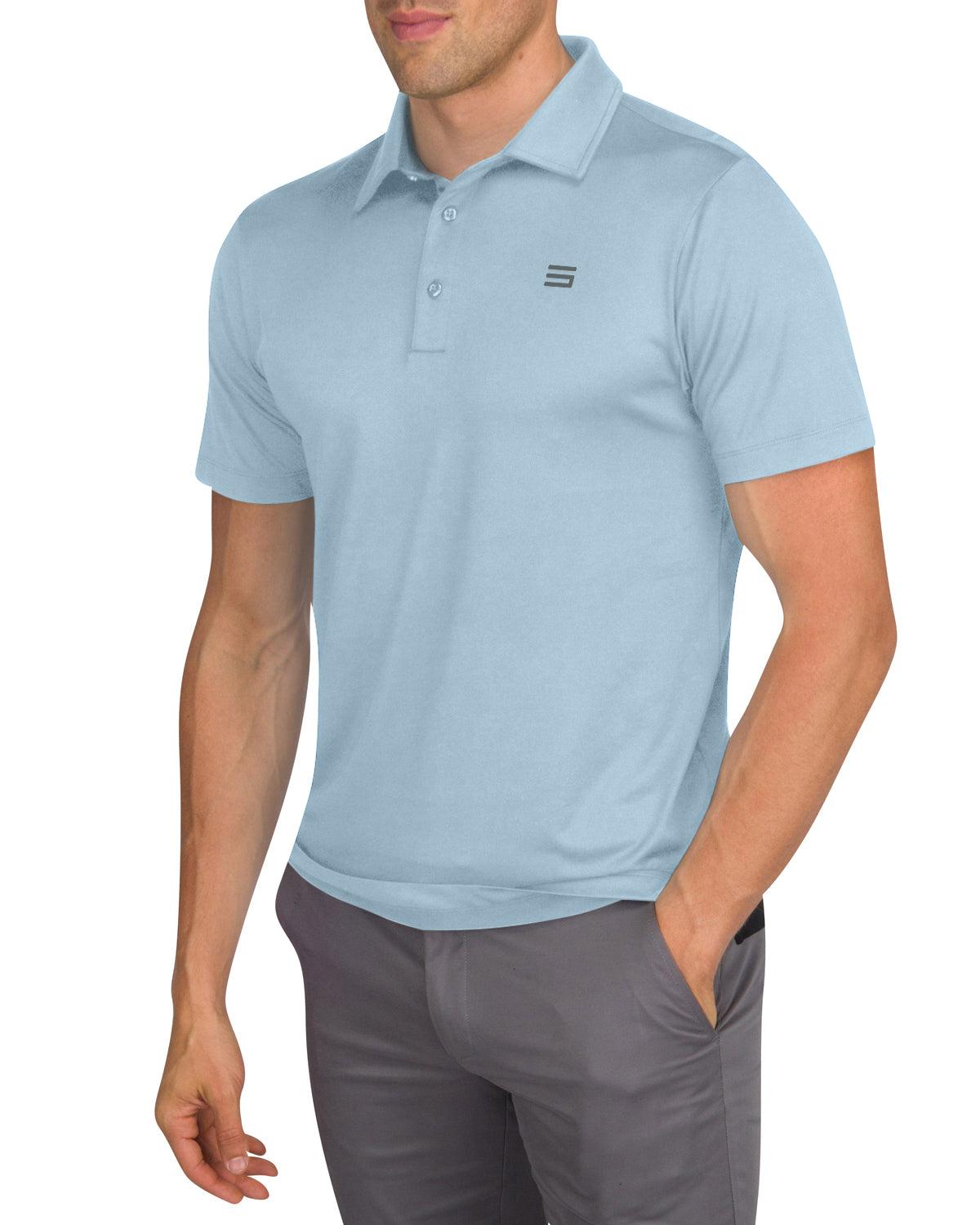 Three Sixty Six Men's Untucked Golf Polo - The Perfect Length Product Image