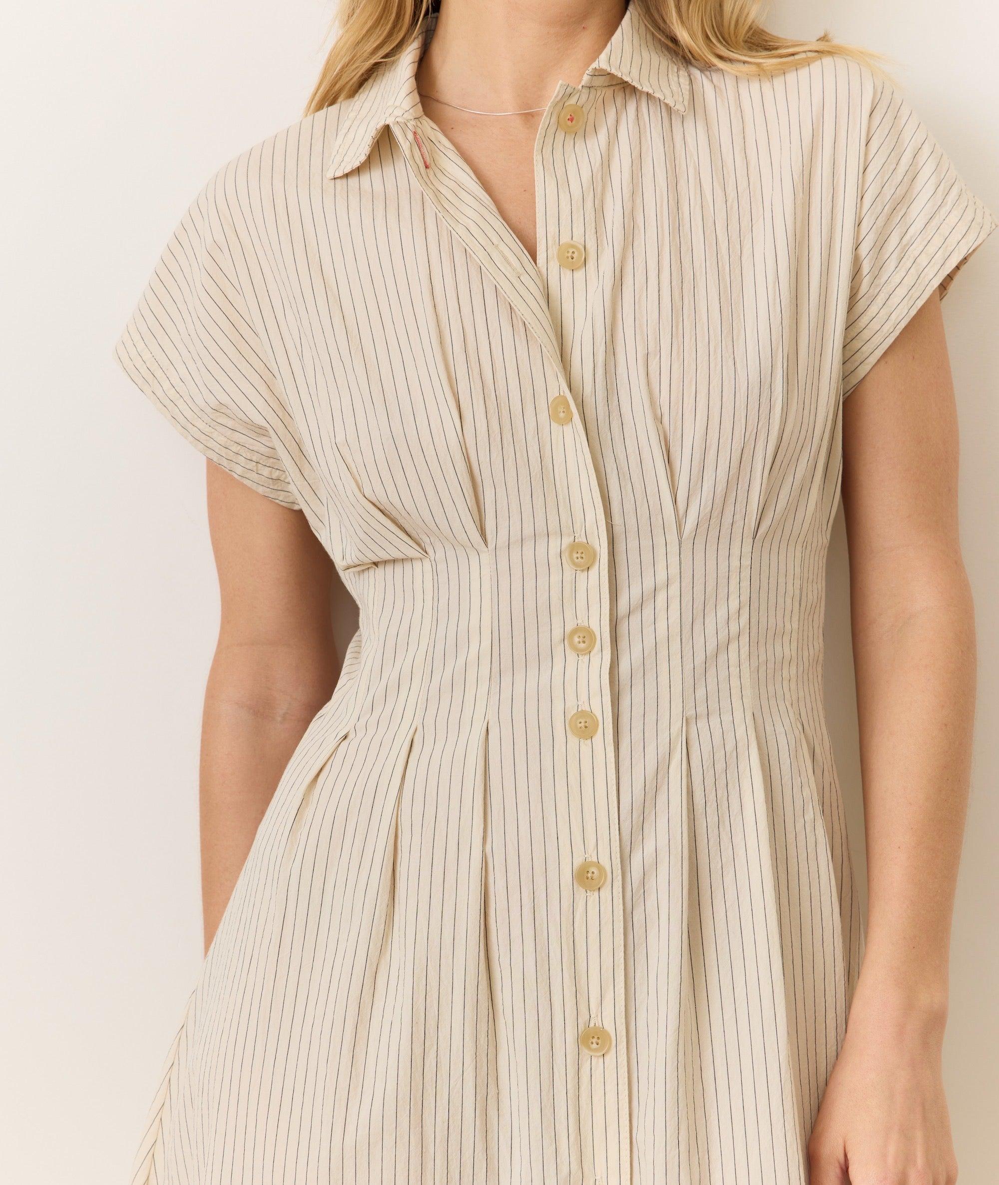 Arden Midi Shirt Dress Product Image