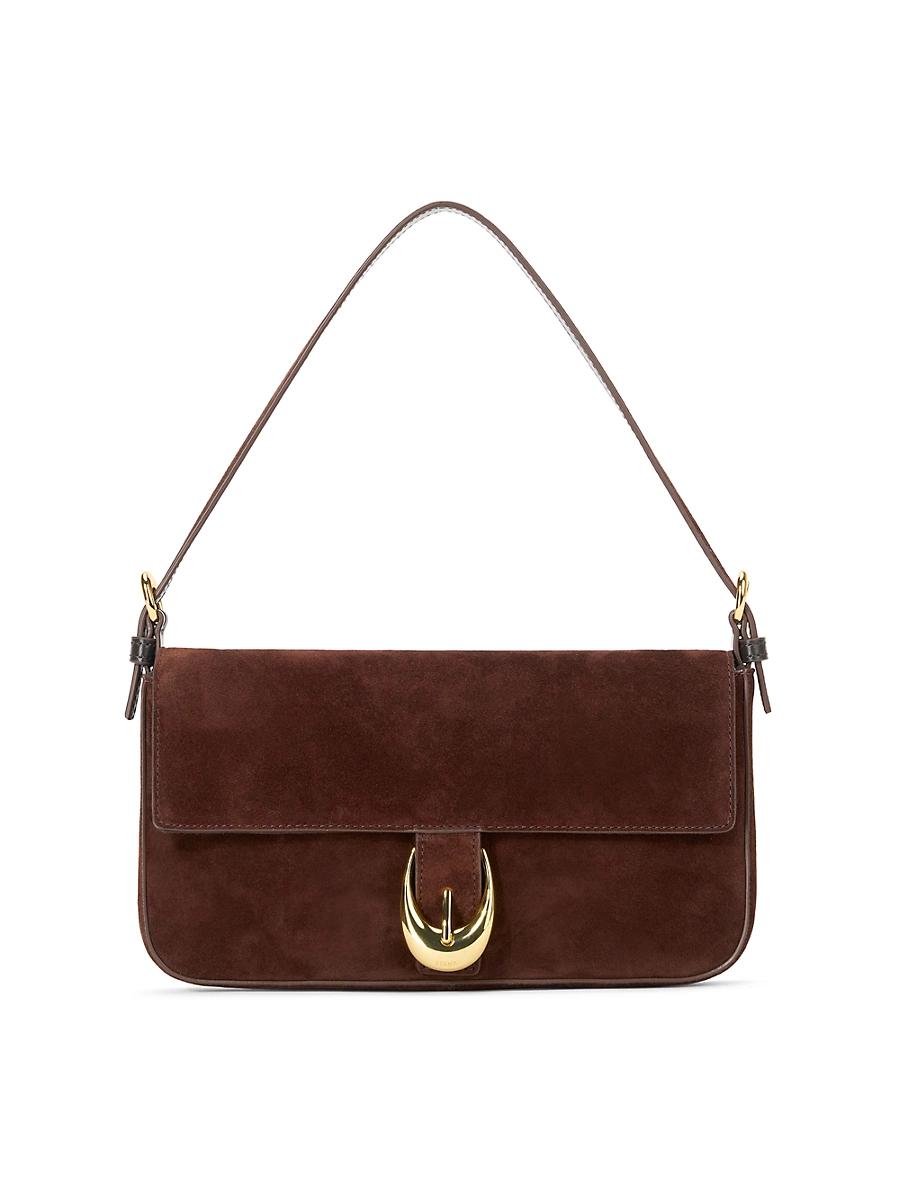 Womens Harlow Suede Shoulder Bag Product Image