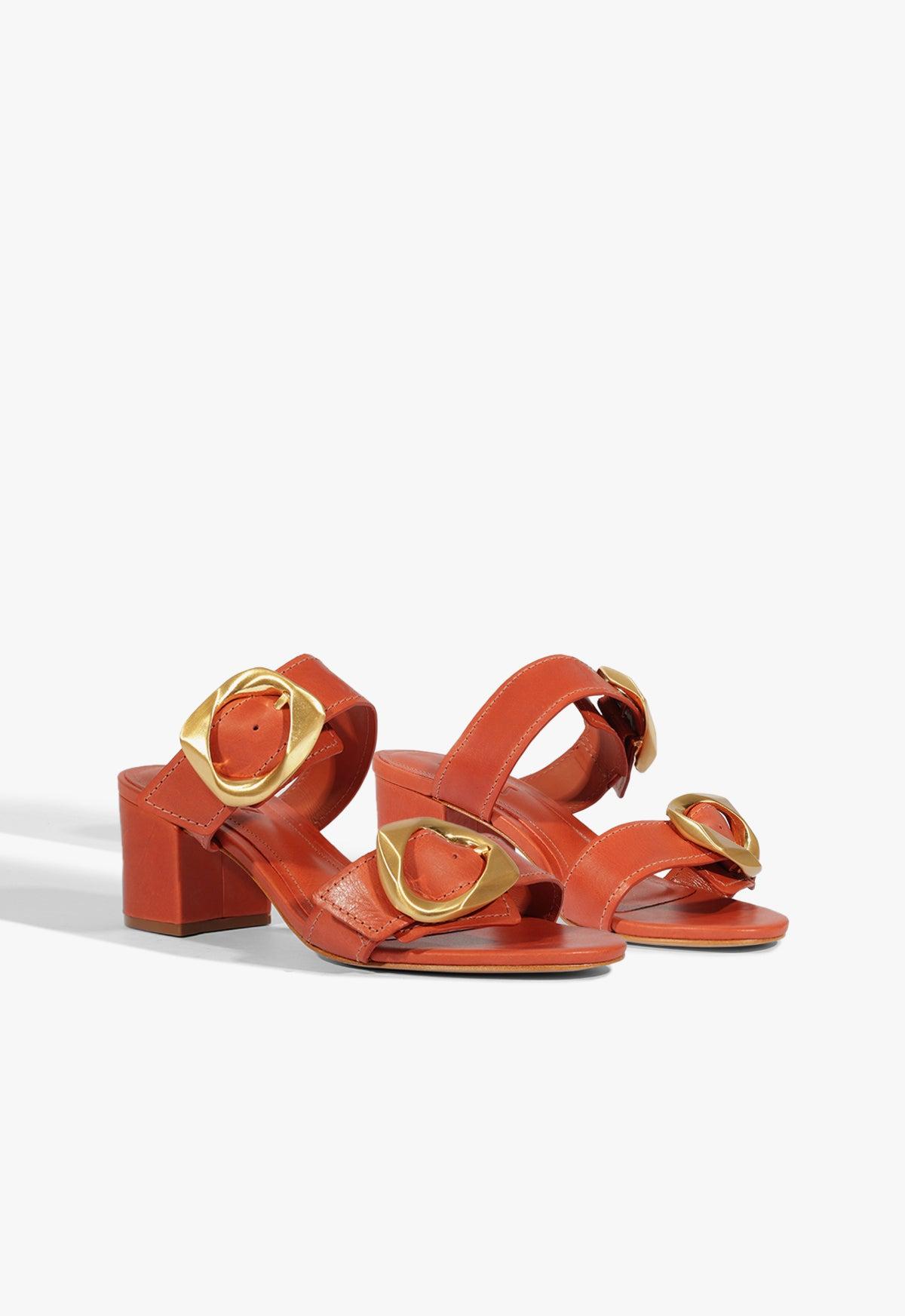 Olga Leather Sandal Product Image