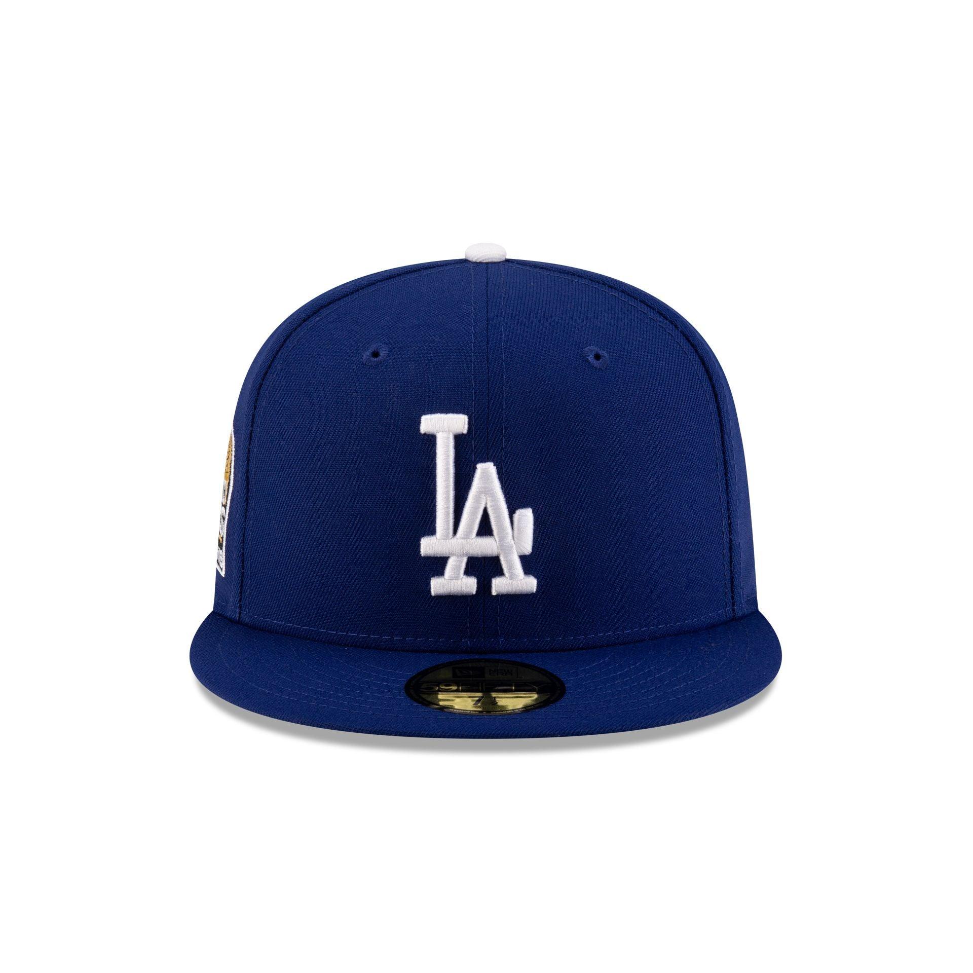Los Angeles Dodgers 2024 World Series Champions Dark Royal 59FIFTY Fitted Hat Male Product Image
