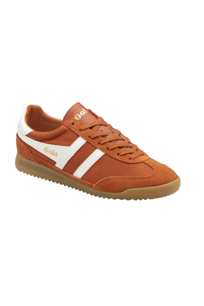 Gola Classics Men's Tornado Sneakers - Moody Orange / Off White Product Image