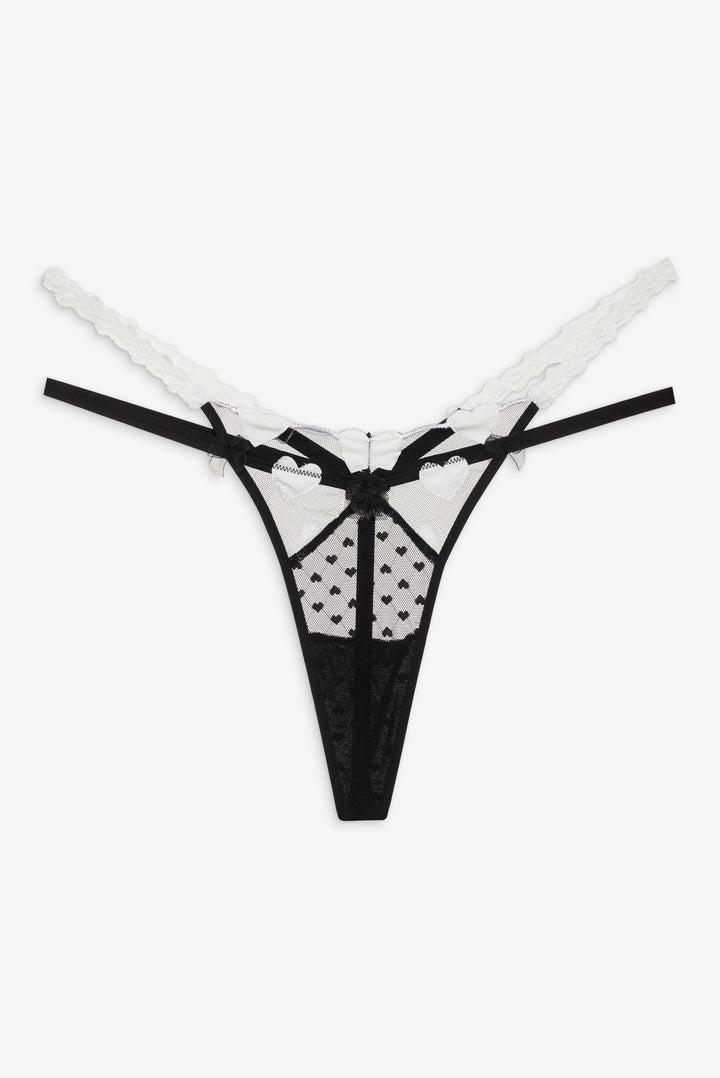 Mia Garter Belt — Black Product Image