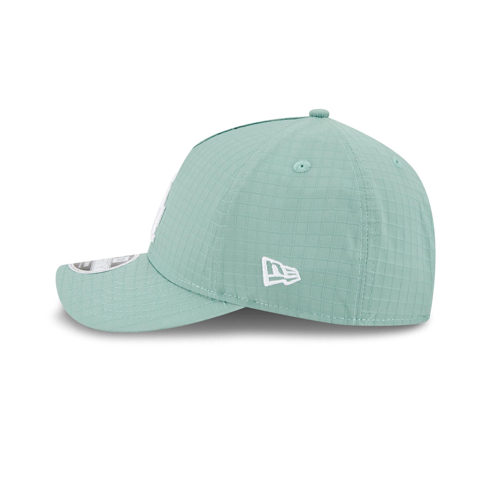 Los Angeles Dodgers Green Ripstop 9FORTY M-Crown A-Frame Snapback Hat Male Product Image