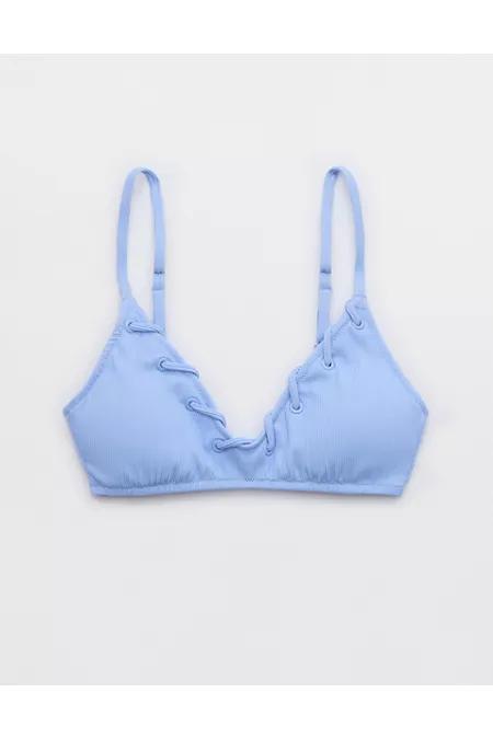 Aerie Ribbed Voop Bikini Top Women's Product Image