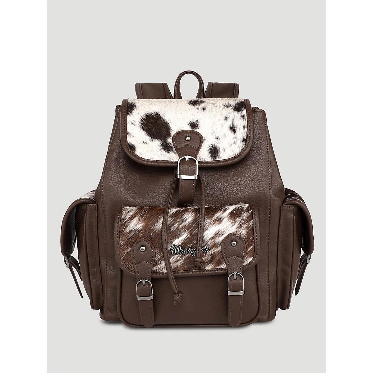 Women's Cowhide Drawstring Backpack Product Image