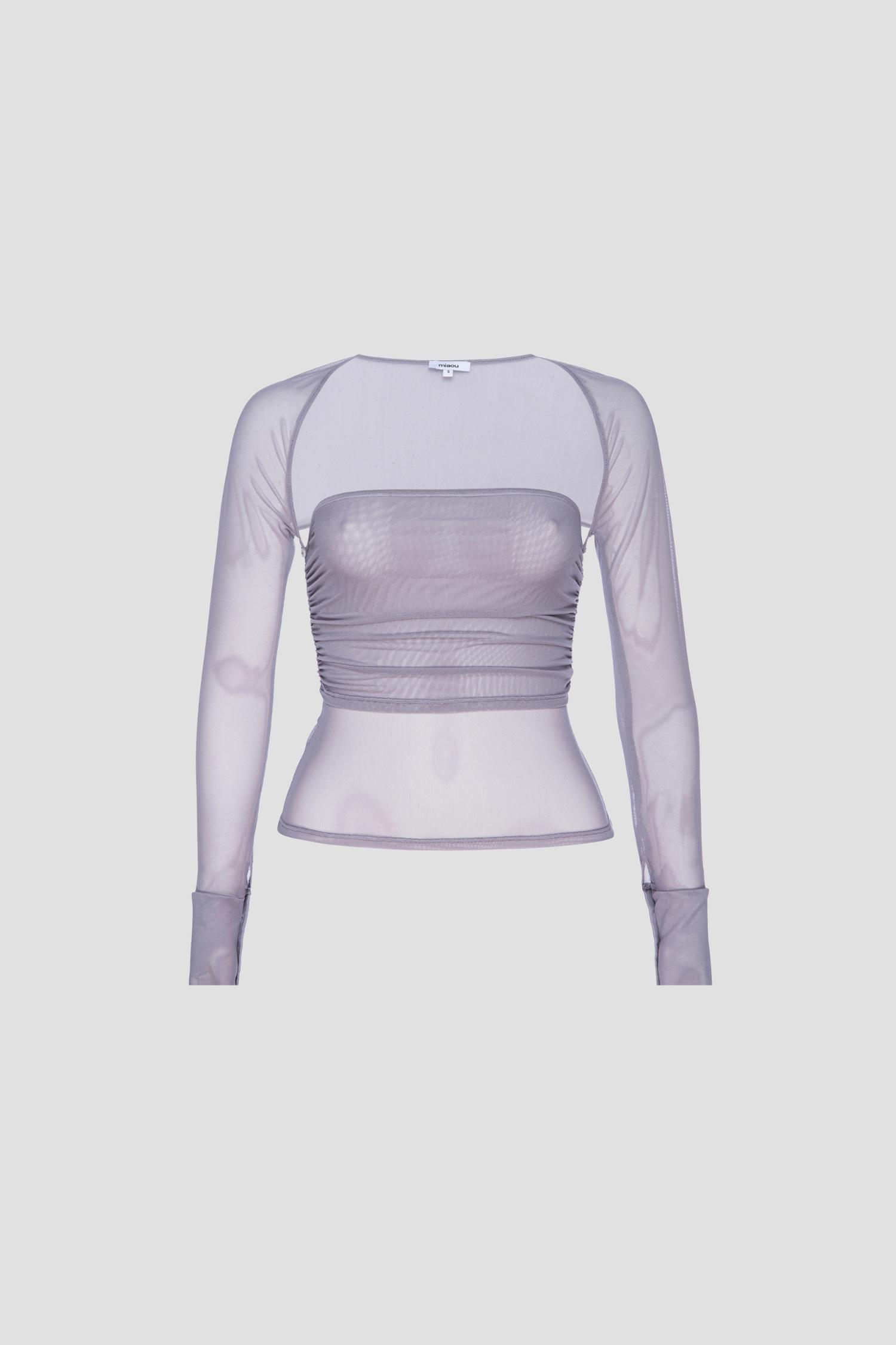 IRIS TOP - SMOKE Product Image