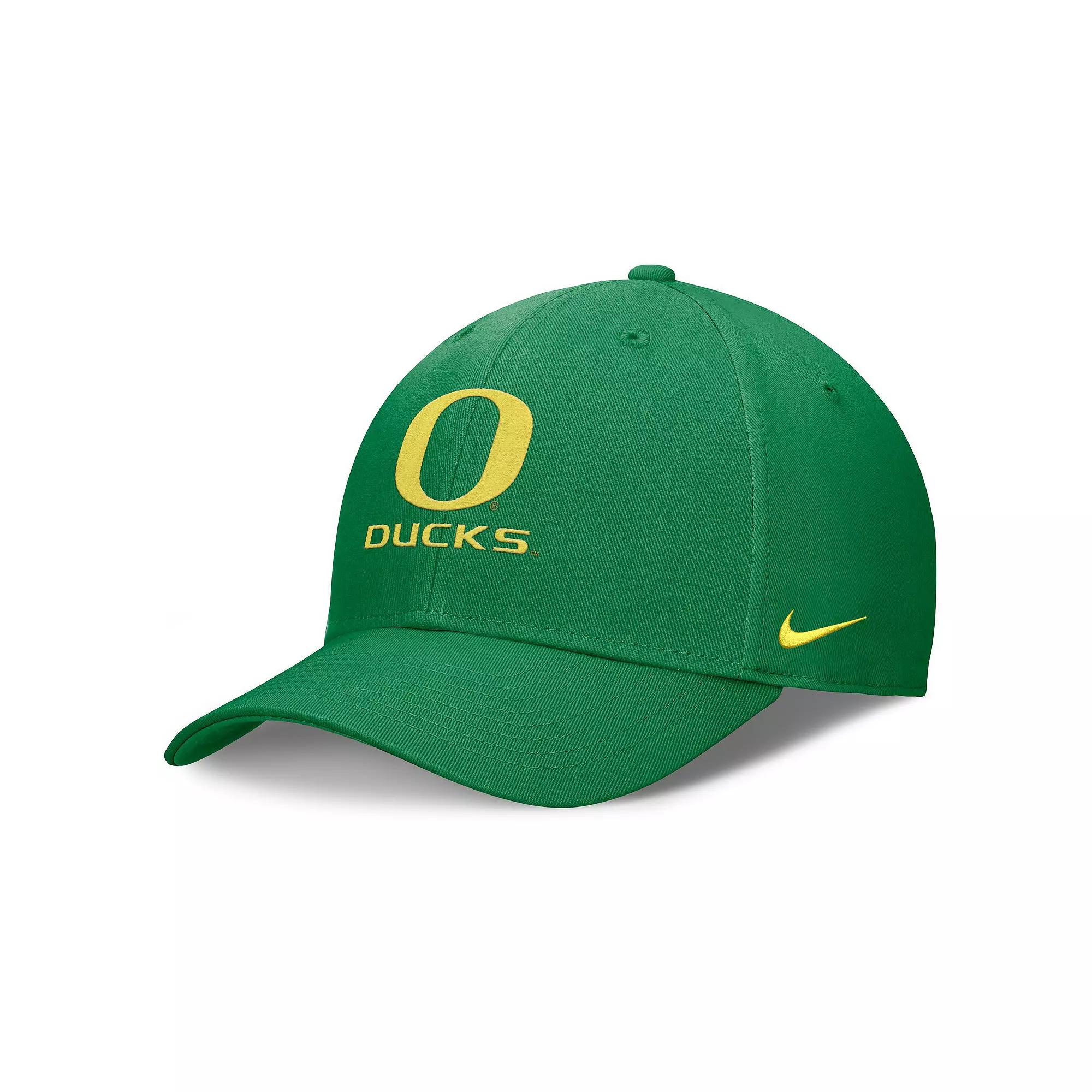 Men's Nike Green Oregon Ducks Campus Club Adjustable Hat Product Image