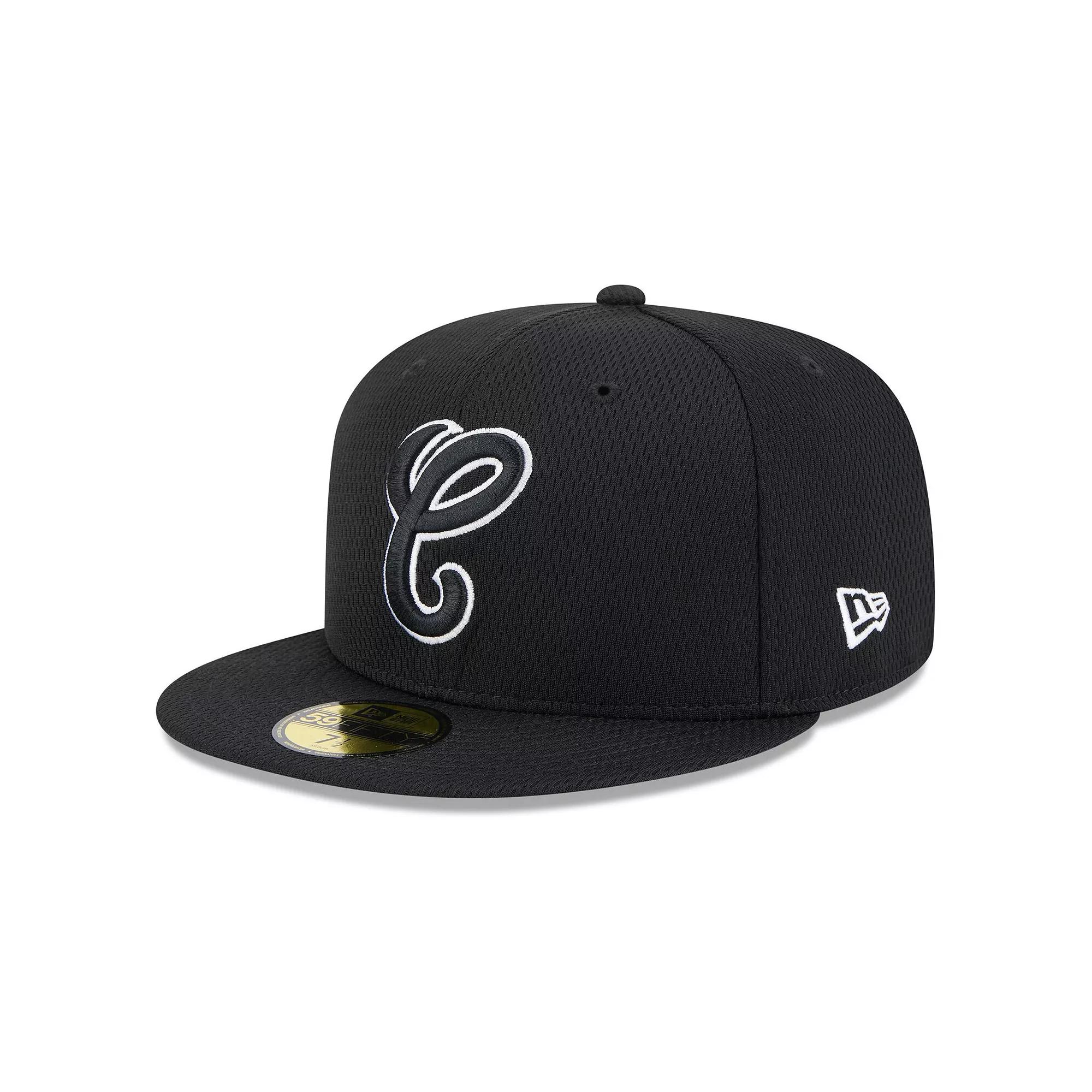 Men's New Era Black Chicago White Sox 2025 MLB Clubhouse 59FIFTY Fitted Hat, Size: 7 1/8 Product Image