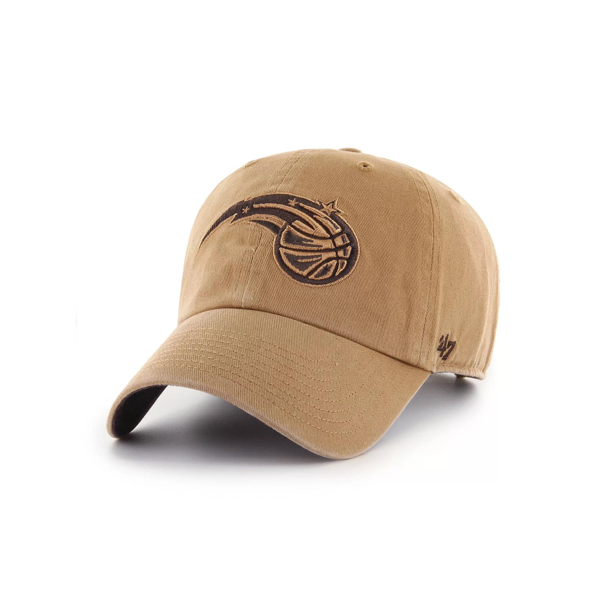 Men's '47 Tan Orlando Magic Ballpark Clean Up Adjustable Hat, Mag Team Product Image