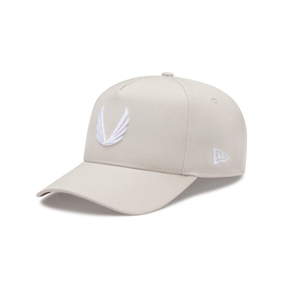 New Era® 9Forty® A-Frame Hat - Stone/White Product Image