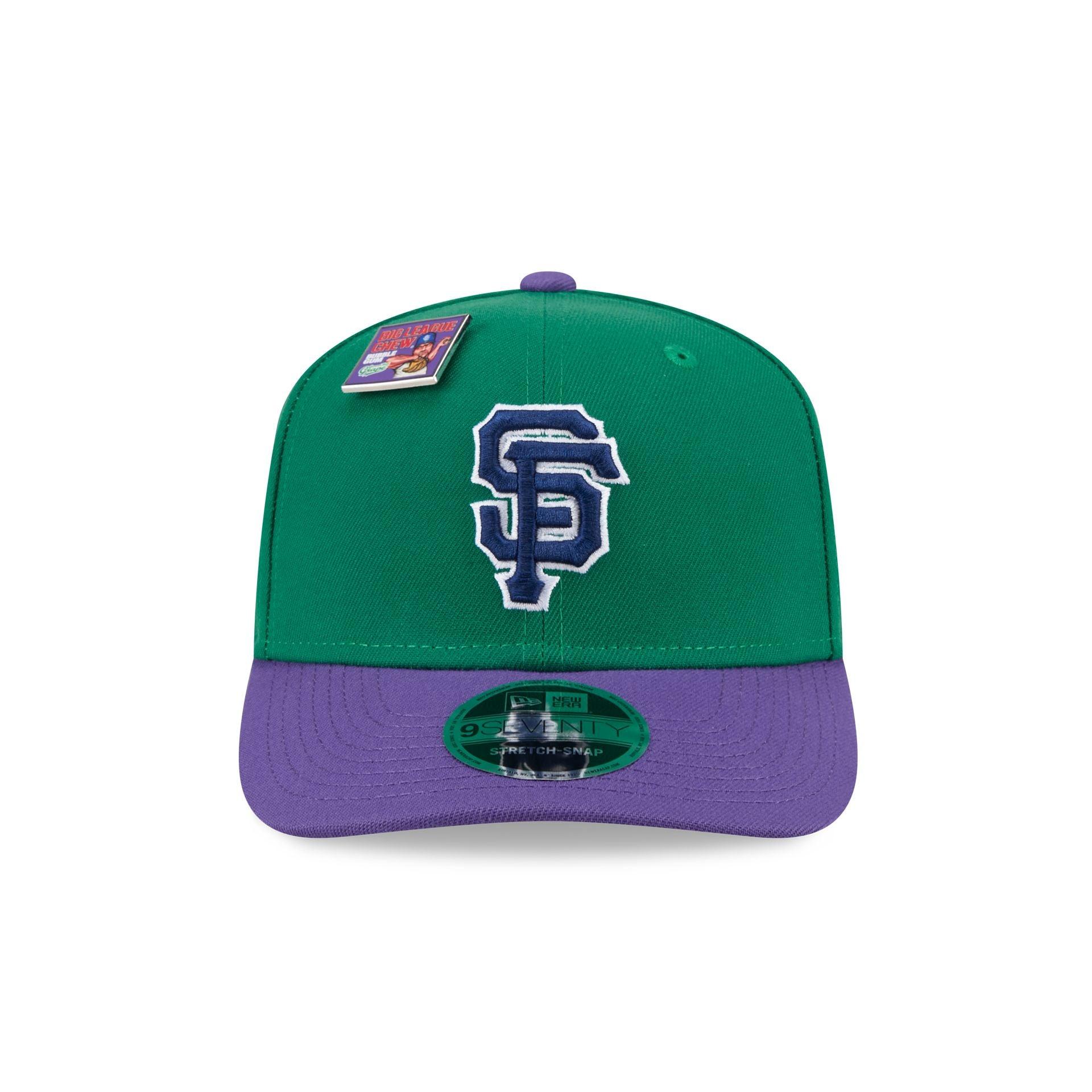 Big League Chew X San Francisco Giants Ground Ball Grape 9SEVENTY Stretch-Snap Hat Male Product Image