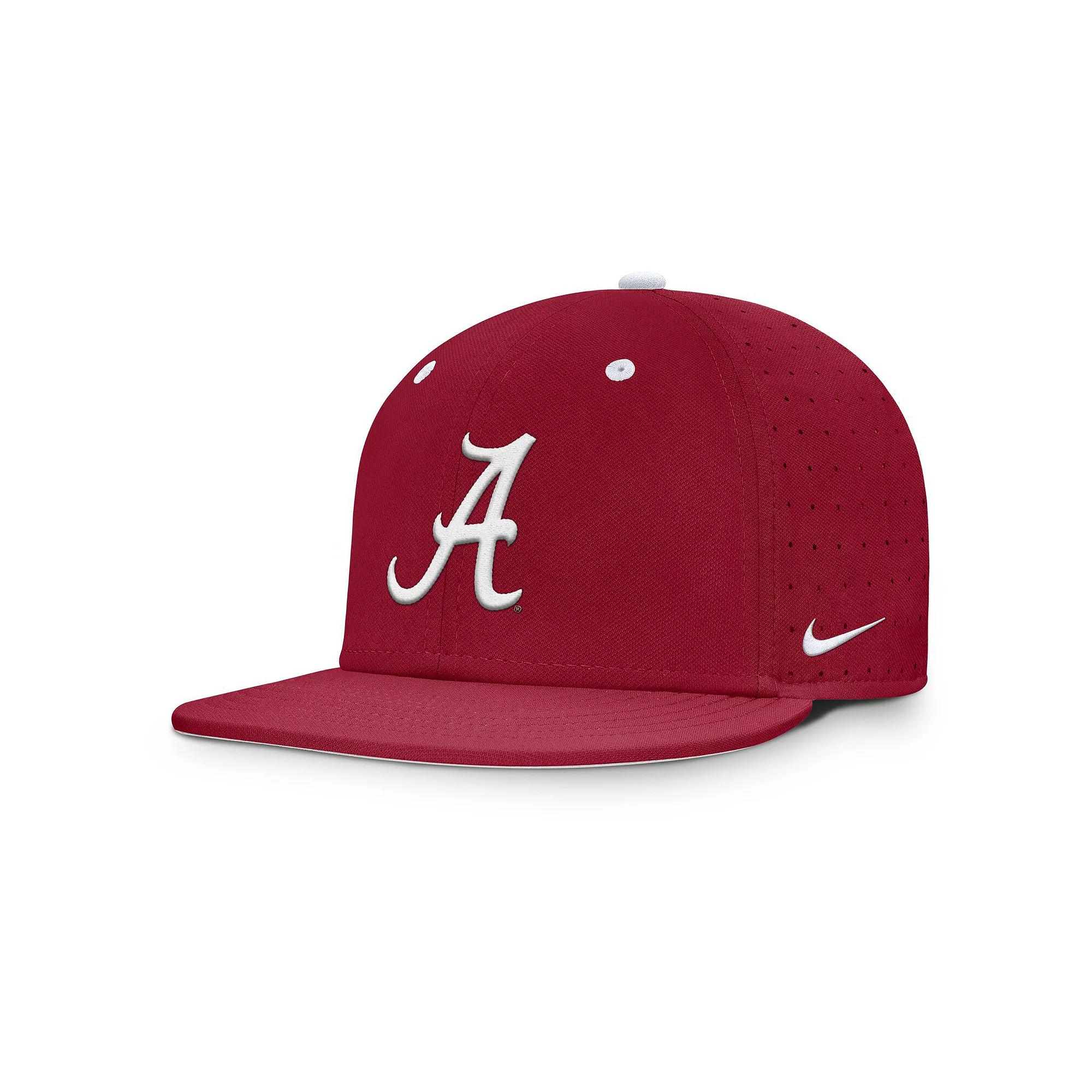 Men's Nike Crimson Alabama Crimson Tide On-Field Dugout True Performance Fitted Hat, Size: 8, Red Product Image